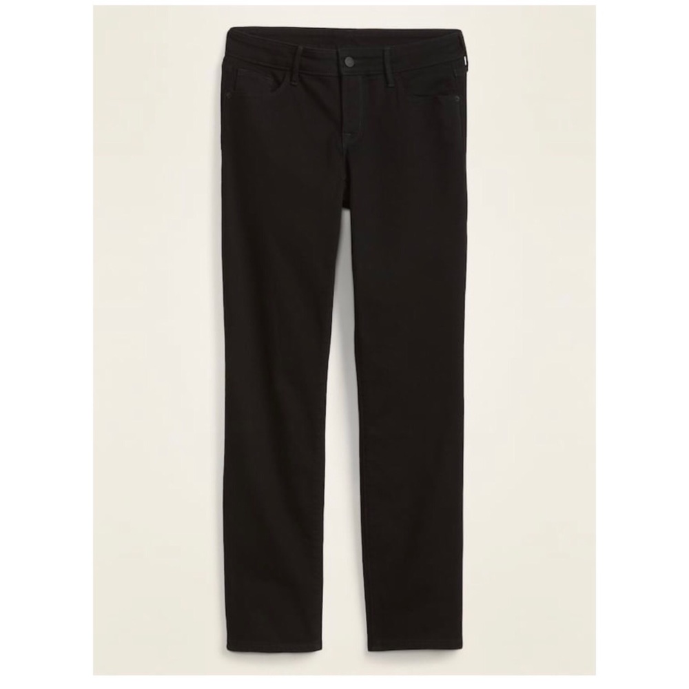 Slim straight jeans